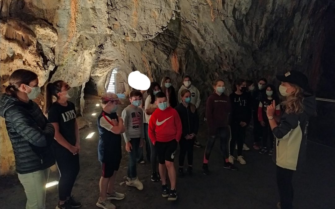 Sortie des 6E aux grottes de Saulges du 15/06/2021