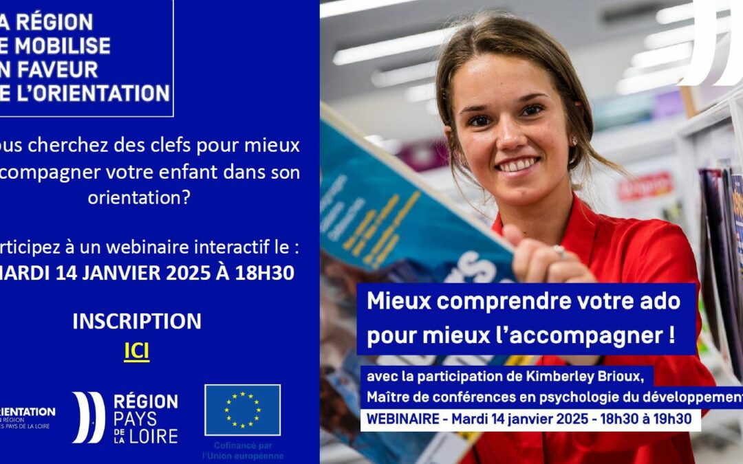 Webinaire familles – Région Pays de la Loire – Mardi 14 janvier de 18h30 à 19h30